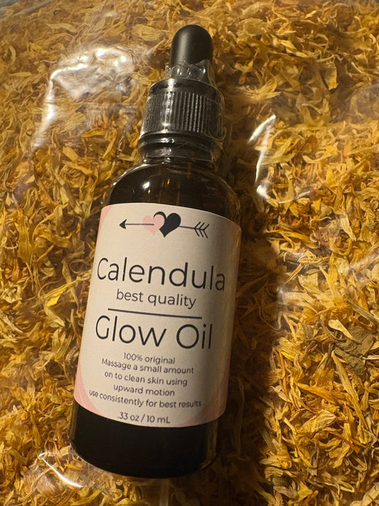 High Vibration Calendula Glow Oil