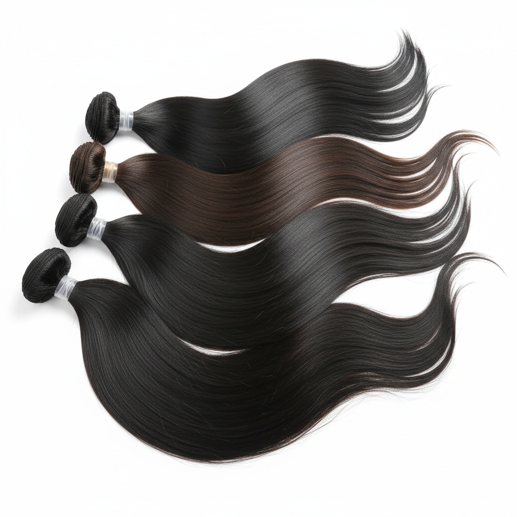 Human Hair Bundles (Straight)
