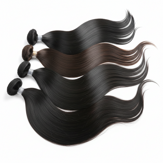 Human Hair Bundles (Straight)